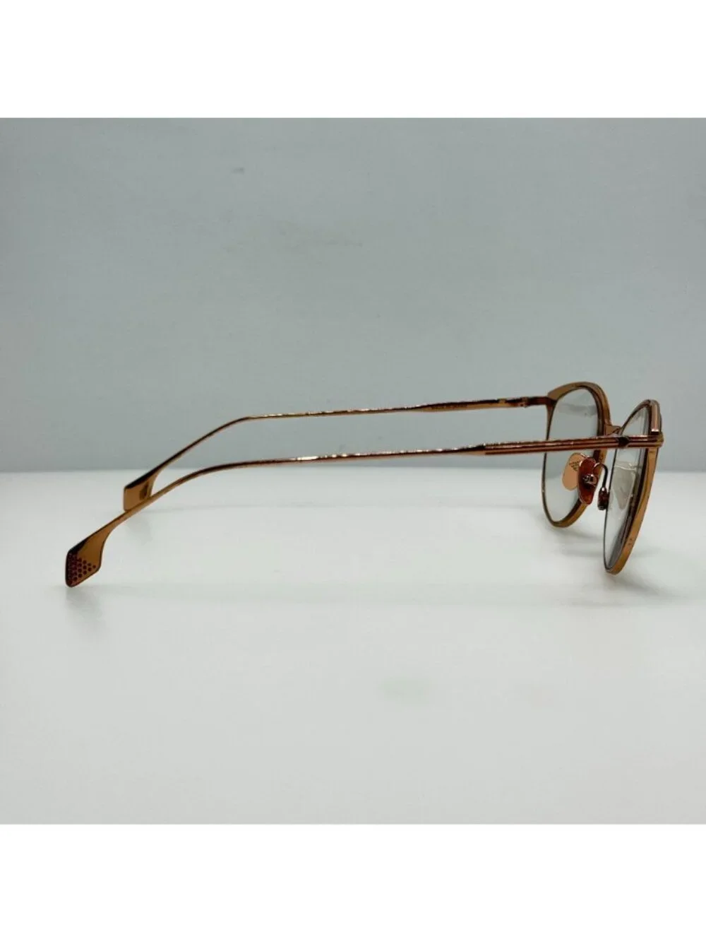 State Hirosaki Shell Rose Gold Eyeglasses Eye Glasses Frames Japan 52-21-140